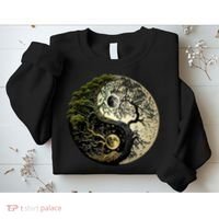 Yin Yang Tree Of Life Funny Sweatshirt thumb 2