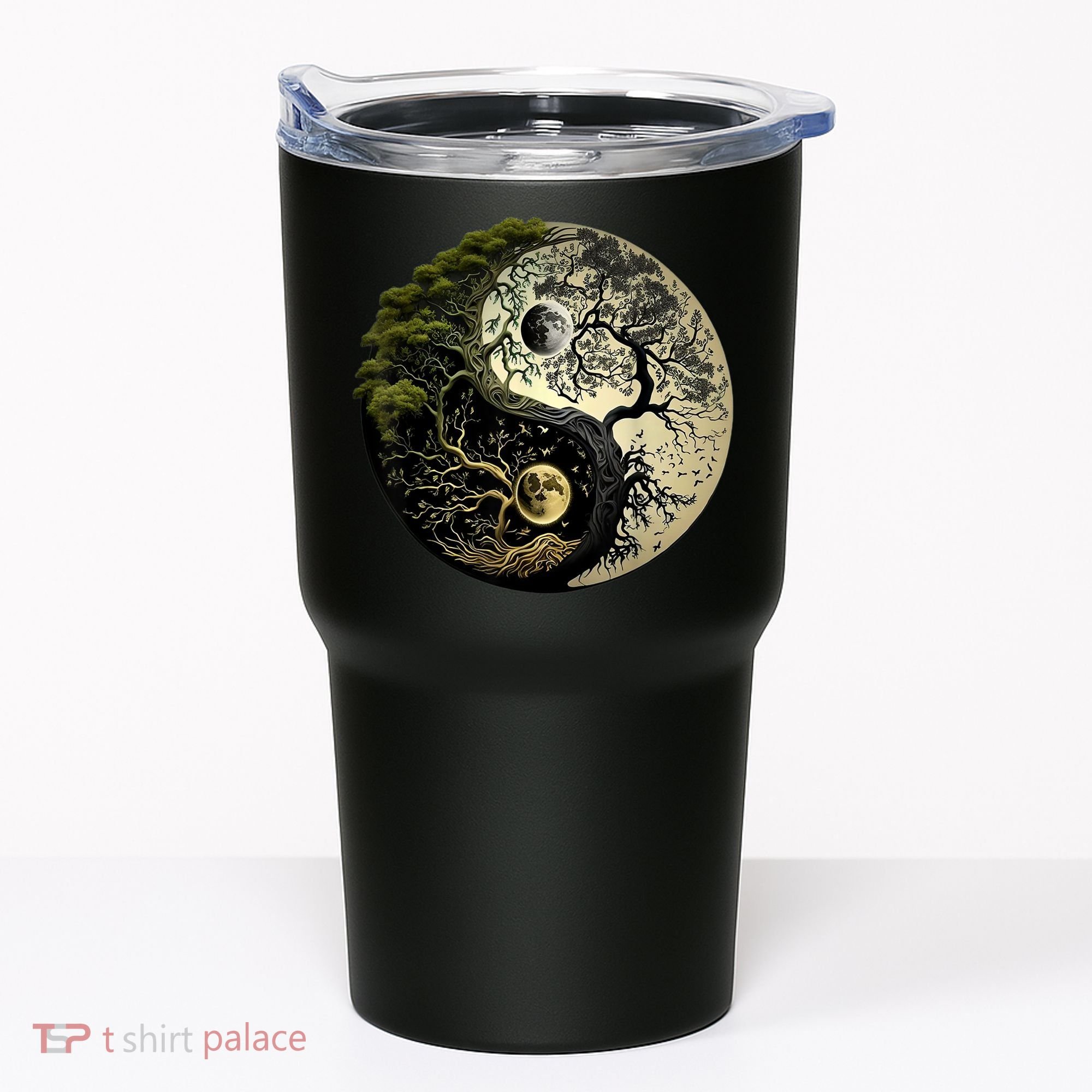 Yin Yang Tree Of Life Funny Tumbler