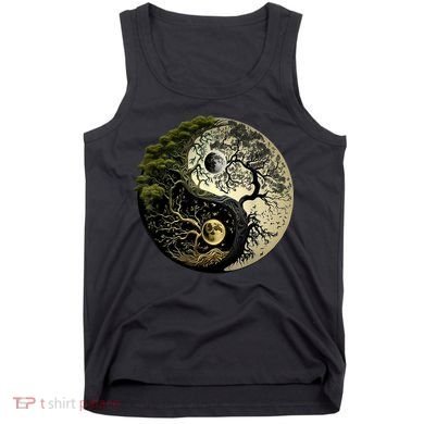 Yin Yang Tree Of Life Funny Tank Top