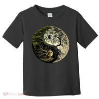 Yin Yang Tree Of Life Funny Toddler T-Shirt thumb 0