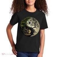 Yin Yang Tree Of Life Funny Kids T-Shirt thumb 2