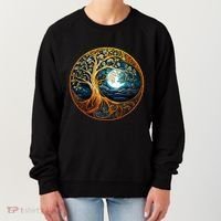 Yin Yang Tree Of Life Women's Sweatshirt thumb 0