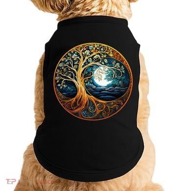 Yin Yang Tree Of Life Doggie Tank