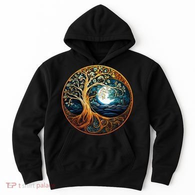 Yin Yang Tree Of Life Hoodie