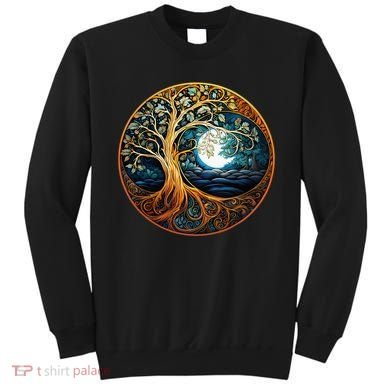 Yin Yang Tree Of Life Sweatshirt