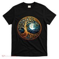 Yin Yang Tree Of Life T-Shirt thumb 0