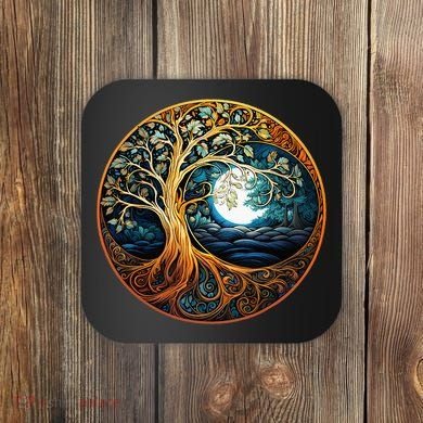 Yin Yang Tree Of Life Coaster