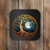 Yin Yang Tree Of Life Coaster thumb 0