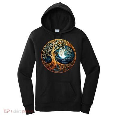 Yin Yang Tree Of Life Women's Hoodie
