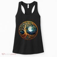 Yin Yang Tree Of Life Women's Tank Top thumb 0