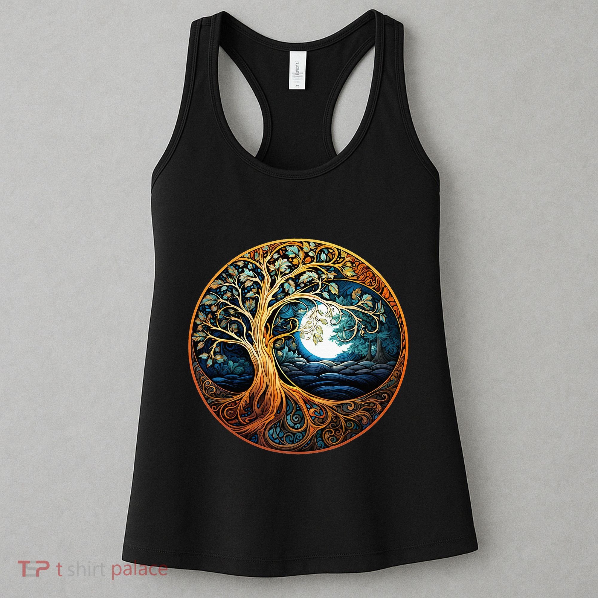 Yin Yang Tree Of Life Women's Tank Top