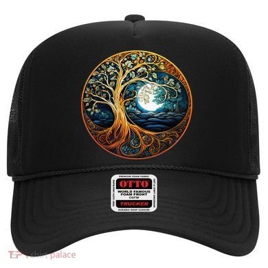 Yin Yang Tree Of Life Hat