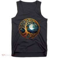 Yin Yang Tree Of Life Tank Top thumb 0