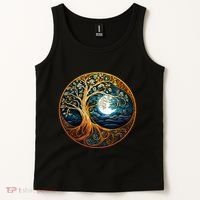 Yin Yang Tree Of Life Tank Top thumb 2