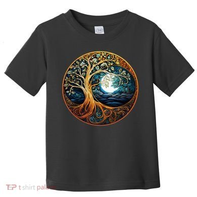 Yin Yang Tree Of Life Toddler T-Shirt