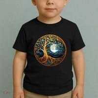 Yin Yang Tree Of Life Toddler T-Shirt thumb 2