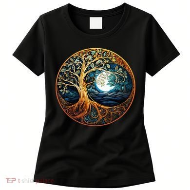 Yin Yang Tree Of Life Women's T-Shirt