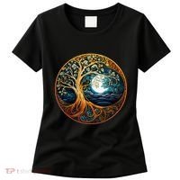 Yin Yang Tree Of Life Women's T-Shirt thumb 0