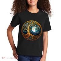 Yin Yang Tree Of Life Kids T-Shirt thumb 2