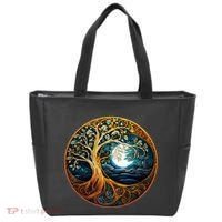 Yin Yang Tree Of Life Tote Bag thumb 0
