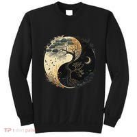 Yin Yang Tree Of Life Moon Sun Duality Sweatshirt thumb 0