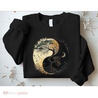 Yin Yang Tree Of Life Moon Sun Duality Sweatshirt thumb 2