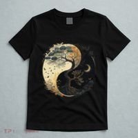 Yin Yang Tree Of Life Moon Sun Duality T-Shirt thumb 5