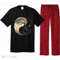 Yin Yang Tree Of Life Moon Sun Duality Pajama Set thumb 0