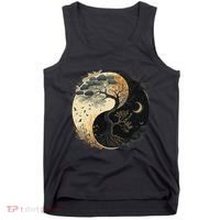 Yin Yang Tree Of Life Moon Sun Duality Tank Top thumb 0