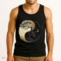 Yin Yang Tree Of Life Moon Sun Duality Tank Top thumb 3