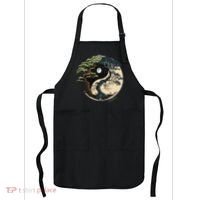 Yin Yang Tree Of Life On Buddhist Bonsai Tree Apron thumb 0
