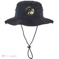 Yin Yang Tree Of Life On Buddhist Bonsai Tree Bucket Hat thumb 0