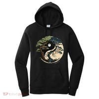 Yin Yang Tree Of Life On Buddhist Bonsai Tree Women's Hoodie thumb 0