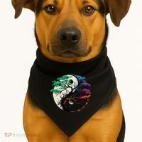 Yin Yang Tree Of Life USA-Made Doggie Bandana thumb 1
