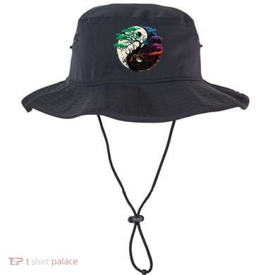 Yin Yang Tree Of Life Bucket Hat