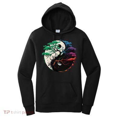 Yin Yang Tree Of Life Women's Hoodie