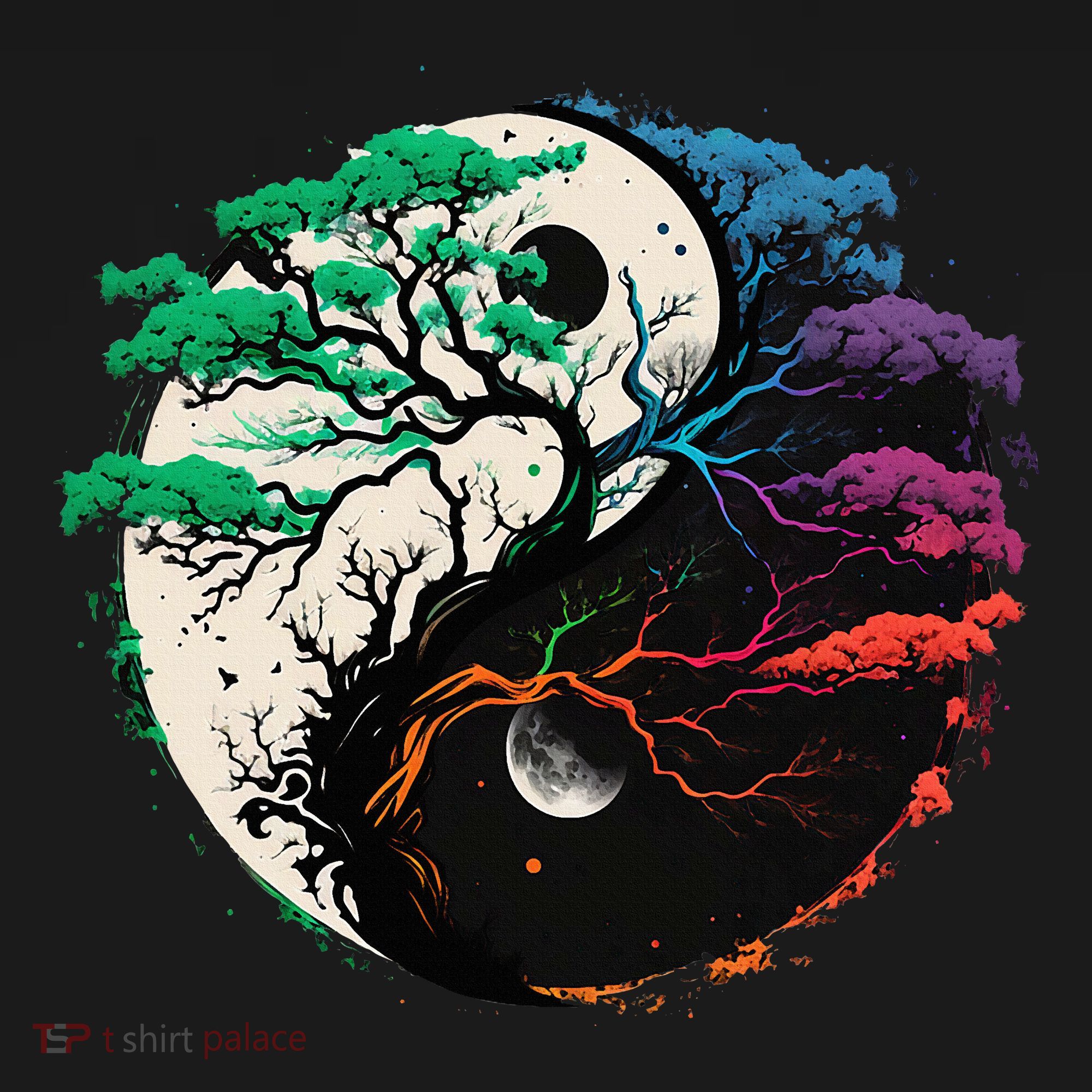 Yin Yang Tree Of Life Ornament