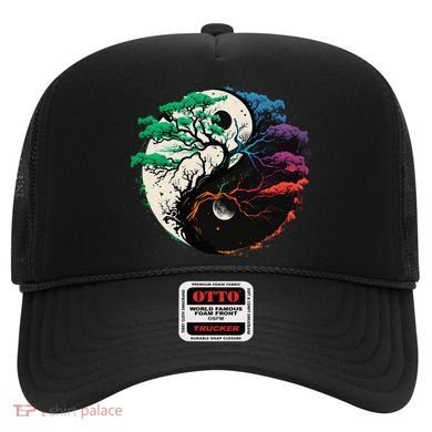 Yin Yang Tree Of Life Hat