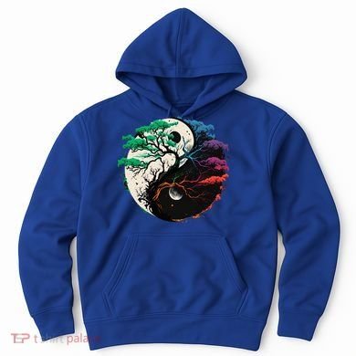 Yin Yang Tree Of Life Hoodie