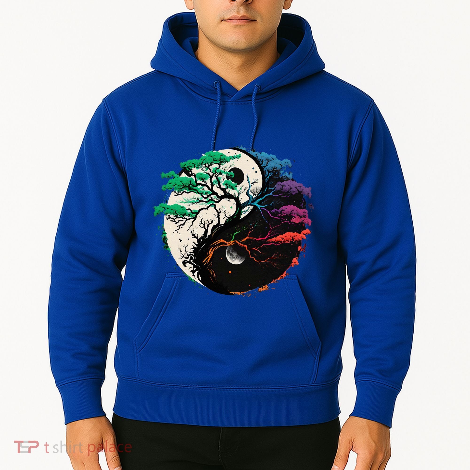 Yin Yang Tree Of Life Hoodie