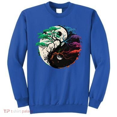 Yin Yang Tree Of Life Sweatshirt