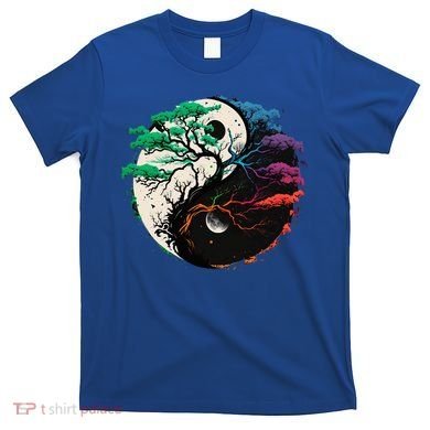 Yin Yang Tree Of Life T-Shirt