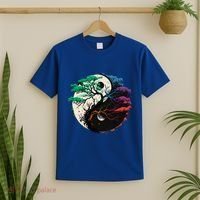 Yin Yang Tree Of Life T-Shirt thumb 2