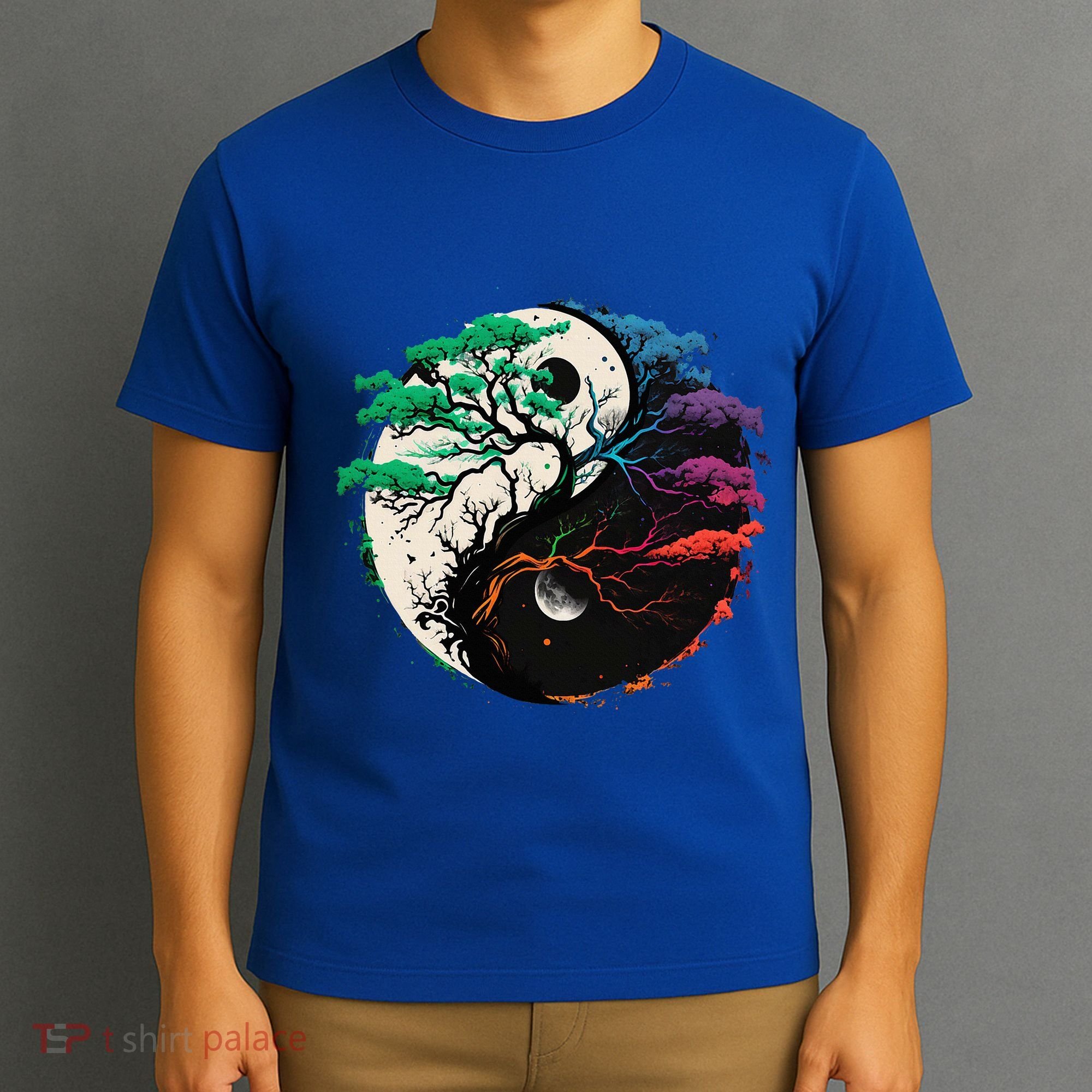 Yin Yang Tree Of Life T-Shirt