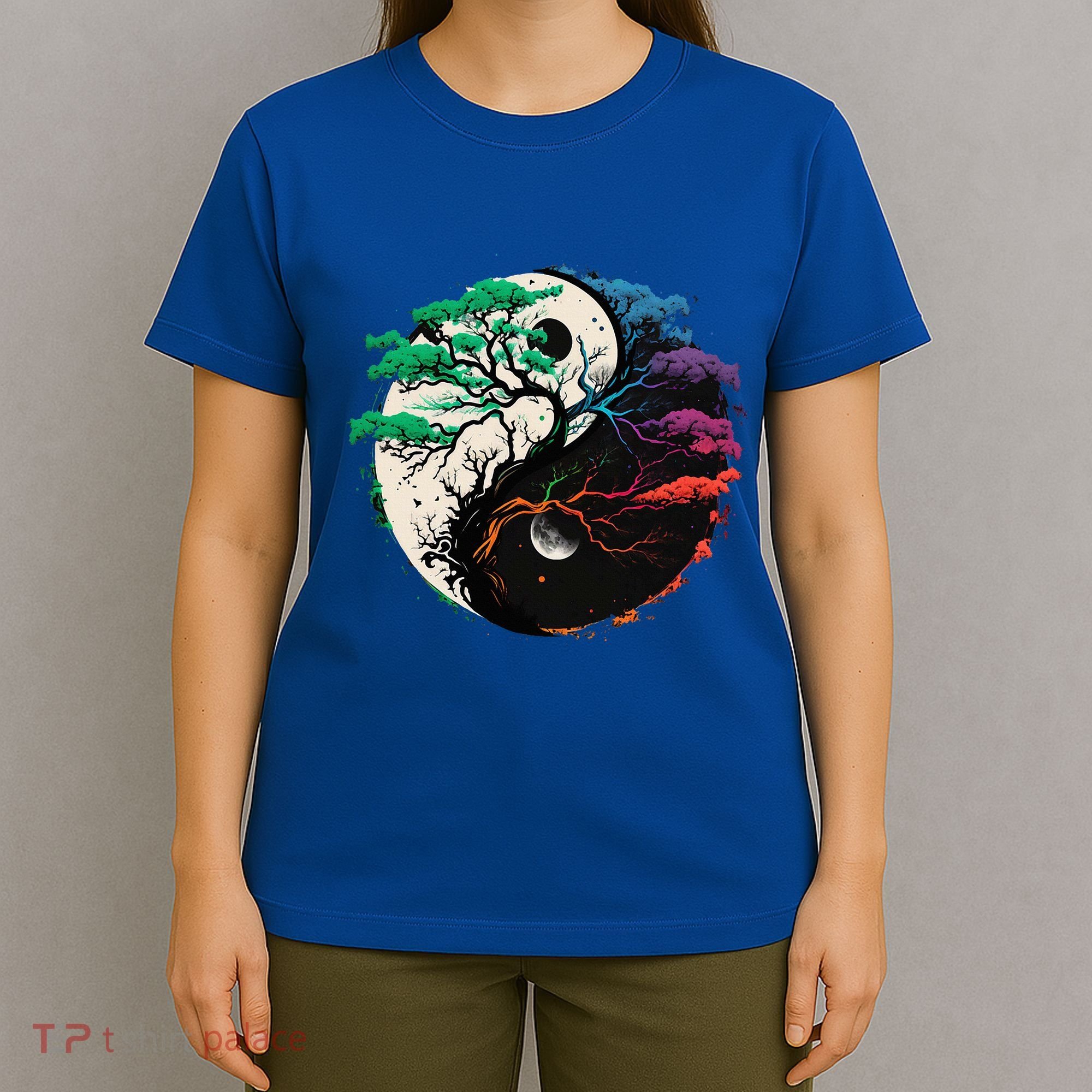 Yin Yang Tree Of Life T-Shirt