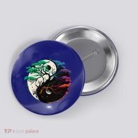 Yin Yang Tree Of Life Button thumb 0