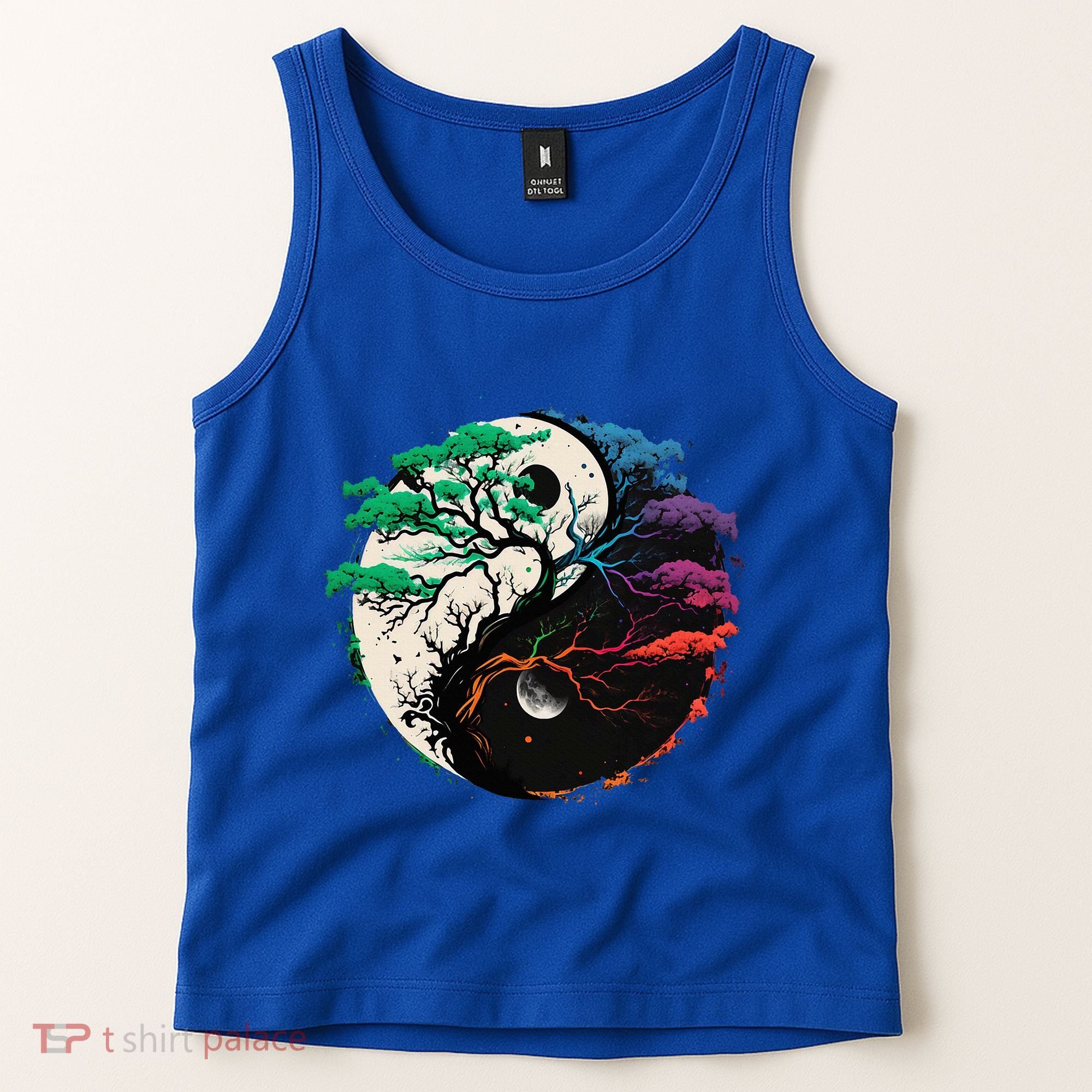 Yin Yang Tree Of Life Tank Top