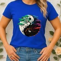 Yin Yang Tree Of Life Women's T-Shirt thumb 2