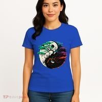 Yin Yang Tree Of Life Women's T-Shirt thumb 4