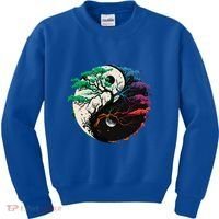 Yin Yang Tree Of Life Kids Sweatshirt thumb 0